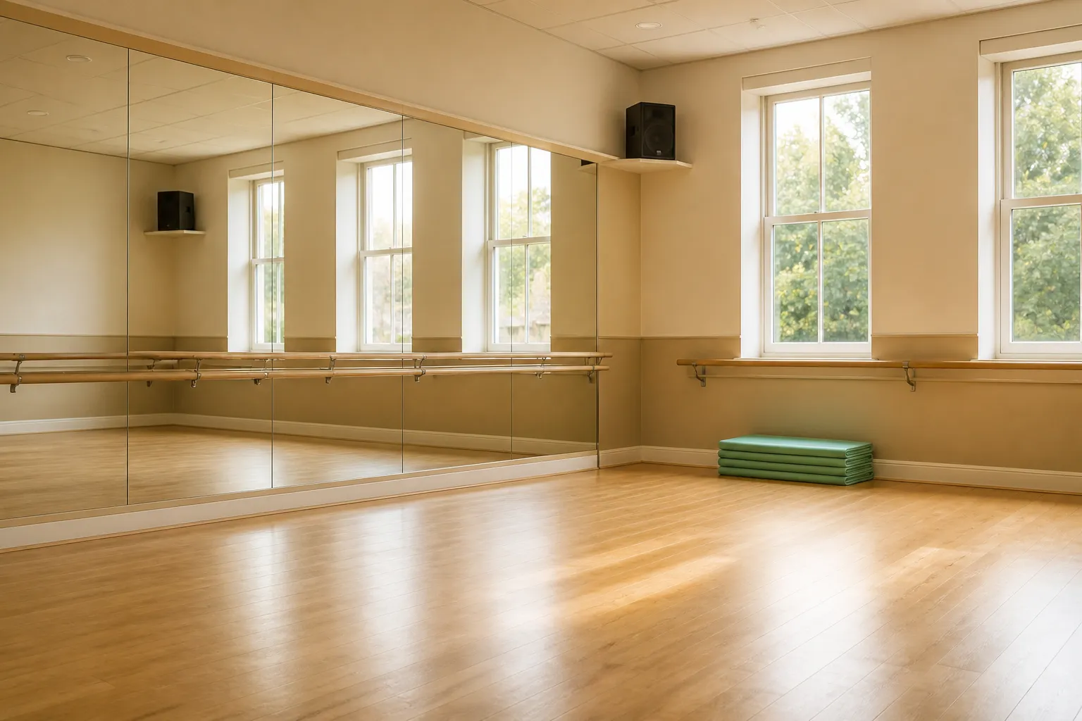 Dance studio space